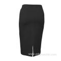 Ladies Black knee-length Skirt